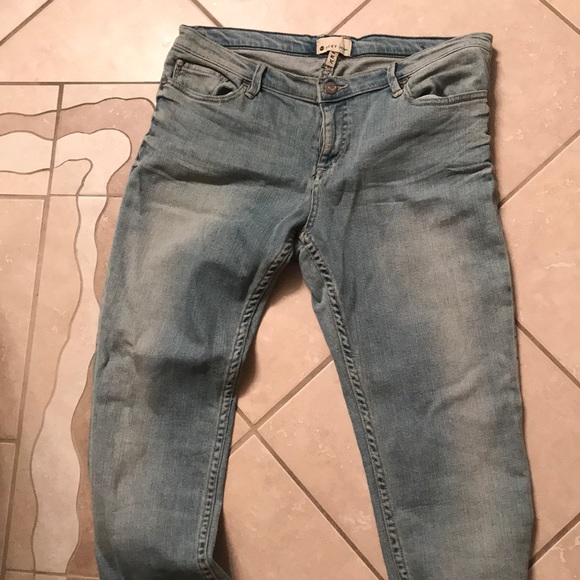 ROXY denim 13/31 polka dot pockets new - Picture 5 of 11